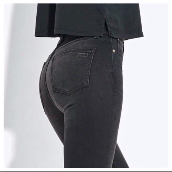 AYR The Chiller Eclipse Black Jeans W 29 L 28 Skinny Leg Stretchy Soft Body-con - Picture 4 of 16